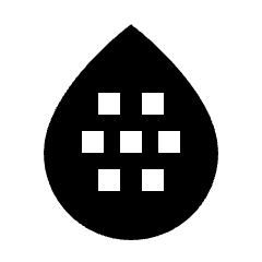 Water Do Fill Icon from Sharp Fill - Material Pro Set