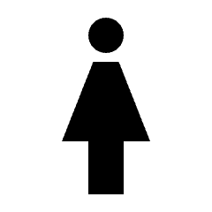 Woman Icon from Sharp Line - Streamline Material Set