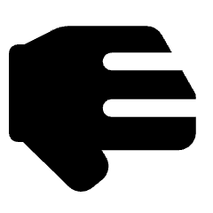 Wrist Fill Icon from Rounded Fill - Streamline Material Set