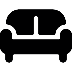 Sofa Double Icon from Ultimate Bold Set