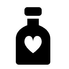 Drink Favorite Heart Love Icon from Nova Solid Set