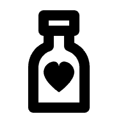 Drink Favorite Heart Love Icon from Nova Line Set