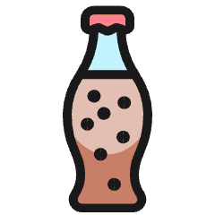 Soft Drinks Bottle Icon from Ultimate Colors Set