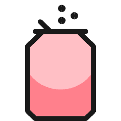 Soft Drinks Can Icon from Ultimate Colors Set