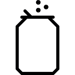 Soft Drinks Can Icon from Ultimate Light Set