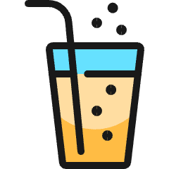 Soft Drinks Glass Icon from Ultimate Colors Set