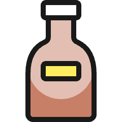 Soft Drinks Milk Icon from Ultimate Colors Set