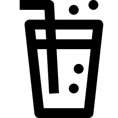 Softdrink Soda Glass Icon from Nova Line Set