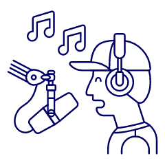 Singer Record 10 Illustration from UX Line Set