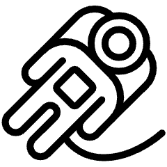 Space Astronaut Icon from Ultimate Light Set