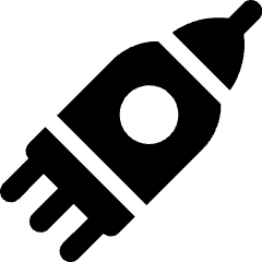 Space Exploration Apollo Saturn V Icon from Ultimate Bold Set