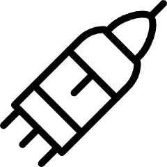 Space Exploration Apollo Saturn V Icon from Ultimate Light Set