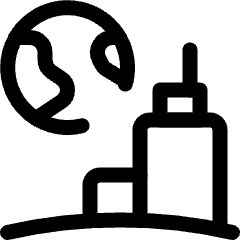 Space Exploration Colony 2 Icon from Ultimate Regular Set