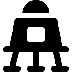 Space Exploration Space Capsule 1 Icon from Ultimate Bold Set