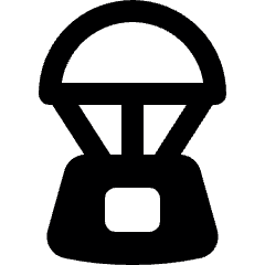 Space Exploration Space Capsule 2 Icon from Ultimate Bold Set