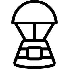 Space Exploration Space Capsule 2 Icon from Ultimate Light Set