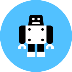 Robot Icon from Kameleon Pop Set