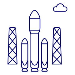 Rocket 1 Illustration from UX Line Set