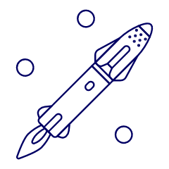 Rocket 4 Illustration from UX Line Set