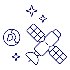 Satellite 1 Illustration from UX Line Set