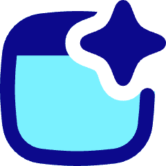 Ai Browser Spark Icon from Flex Pop Set