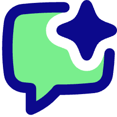 Ai Chat Spark Icon from Flex Pop Set