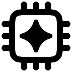 Ai Chip Spark Icon from Plump Remix Set