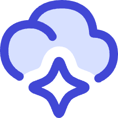 Ai Cloud Spark Icon from Flex Duo Set