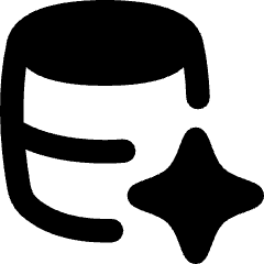 Ai Database Spark Icon from Flex Remix Set