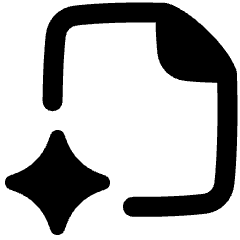 Ai File Spark Icon from Plump Remix Set