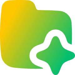 Ai Folder Spark Icon from Flex Gradient Set