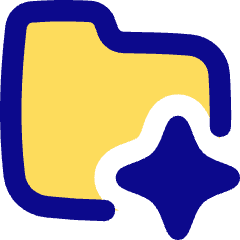 Ai Folder Spark Icon from Flex Pop Set