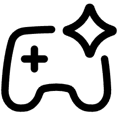 Ai Gaming Spark Icon from Plump Line Set