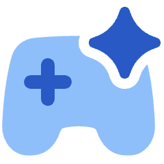 Ai Gaming Spark Icon from Plump Flat Set