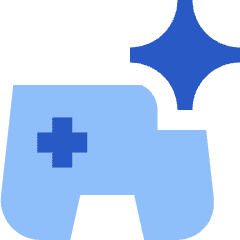 Ai Gaming Spark Icon from Sharp Flat Set
