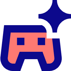 Ai Gaming Spark Icon from Sharp Pop Set