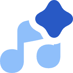 Ai Generate Music Spark Icon from Flex Flat Set