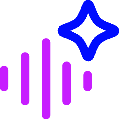 Ai Generate Voice Spark 1 Icon from Flex Neon Set
