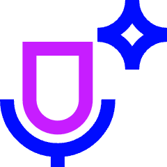 Ai Generate Voice Spark 2 Icon from Sharp Neon Set