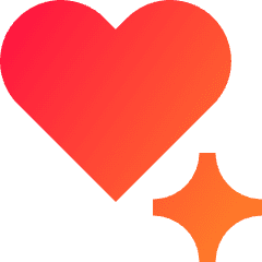 Ai Health Spark Icon from Sharp Gradient Set