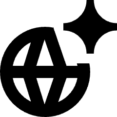 Ai Network Spark Icon from Sharp Remix Set