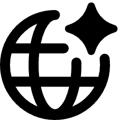 Ai Network Spark Icon from Plump Remix Set