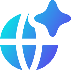 Ai Network Spark Icon from Flex Gradient Set