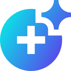 Ai New Spark Icon from Sharp Gradient Set