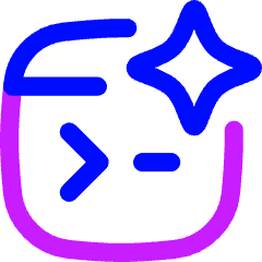 Ai Prompt Spark Icon from Flex Neon Set