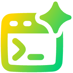 Ai Prompt Spark Icon from Plump Gradient Set