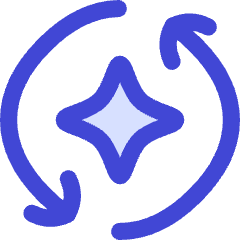 Ai Redo Spark Icon from Flex Duo Set