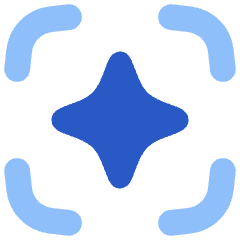 Ai Scanner Spark Icon from Flex Flat Set