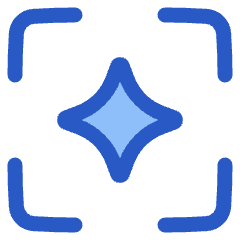 Ai Scanner Spark Icon from Plump Duo Set