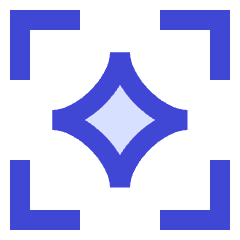 Ai Scanner Spark Icon from Sharp Duo Set